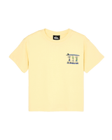 The Quiksilver Boys Boys Trucks T-Shirt in Straw