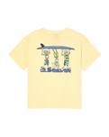 The Quiksilver Boys Boys Trucks T-Shirt in Straw
