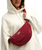 The Quiksilver Womens Treble Cross Bag in Oxblood Red