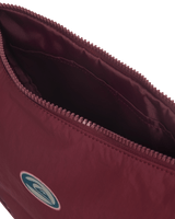 The Quiksilver Womens Treble Cross Bag in Oxblood Red