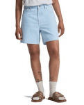 Mom Denim Walkshorts in Ice Flow