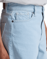 Mom Denim Walkshorts in Ice Flow