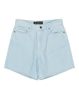 Mom Denim Walkshorts in Ice Flow