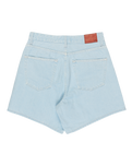 Mom Denim Walkshorts in Ice Flow