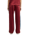 The Quiksilver Womens Brooklyn Fleece Joggers in Oxblood Red