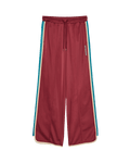 The Quiksilver Womens Brooklyn Fleece Joggers in Oxblood Red