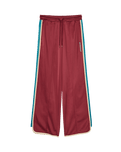 The Quiksilver Womens Brooklyn Fleece Joggers in Oxblood Red