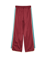 The Quiksilver Womens Brooklyn Fleece Joggers in Oxblood Red