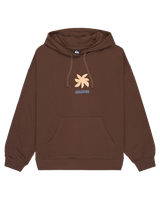 The Quiksilver  Womens Standard Hoodie in Chocolate Brown