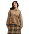 The Quiksilver Womens Standard Hoodie in Pine Bark