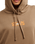 The Quiksilver Womens Standard Hoodie in Pine Bark