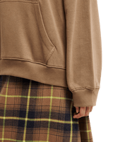 The Quiksilver Womens Standard Hoodie in Pine Bark