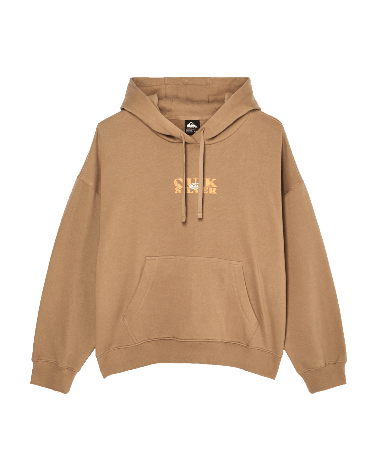 The Quiksilver Womens Standard Hoodie in Pine Bark