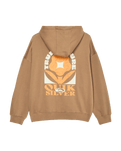 The Quiksilver Womens Standard Hoodie in Pine Bark