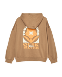 The Quiksilver Womens Standard Hoodie in Pine Bark