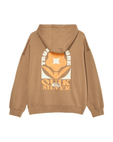 The Quiksilver Womens Standard Hoodie in Pine Bark