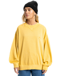 The Quiksilver  Womens Essential Sweatshirt in Rattan