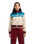 The Quiksilver Womens Brooklyn Zip Fleece Jacket in Peyote