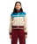 The Quiksilver Womens Brooklyn Zip Fleece Jacket in Peyote