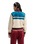 The Quiksilver Womens Brooklyn Zip Fleece Jacket in Peyote