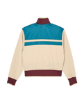 The Quiksilver Womens Brooklyn Zip Fleece Jacket in Peyote