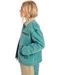 The Quiksilver  Womens Sand Jacket in Botanical Garden