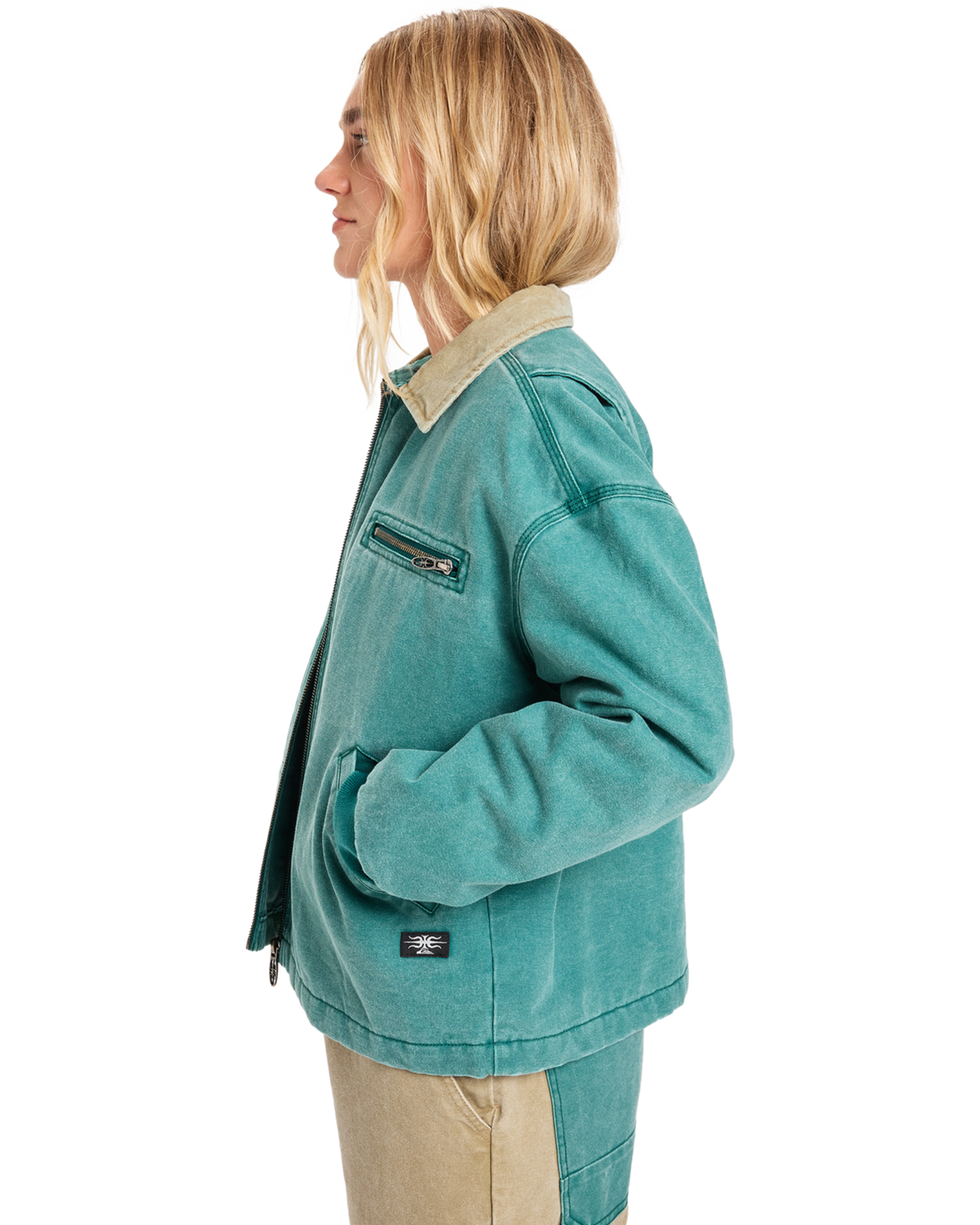 The Quiksilver  Womens Sand Jacket in Botanical Garden