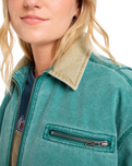 The Quiksilver  Womens Sand Jacket in Botanical Garden