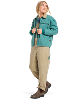 The Quiksilver  Womens Sand Jacket in Botanical Garden