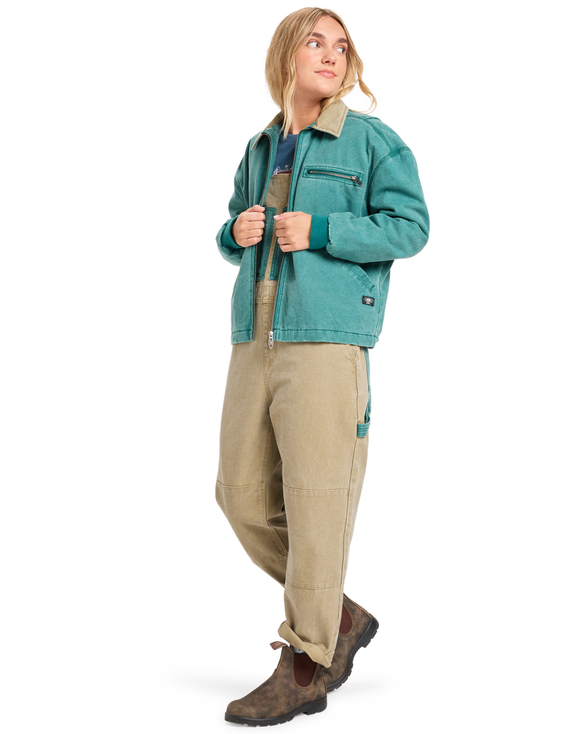 The Quiksilver  Womens Sand Jacket in Botanical Garden