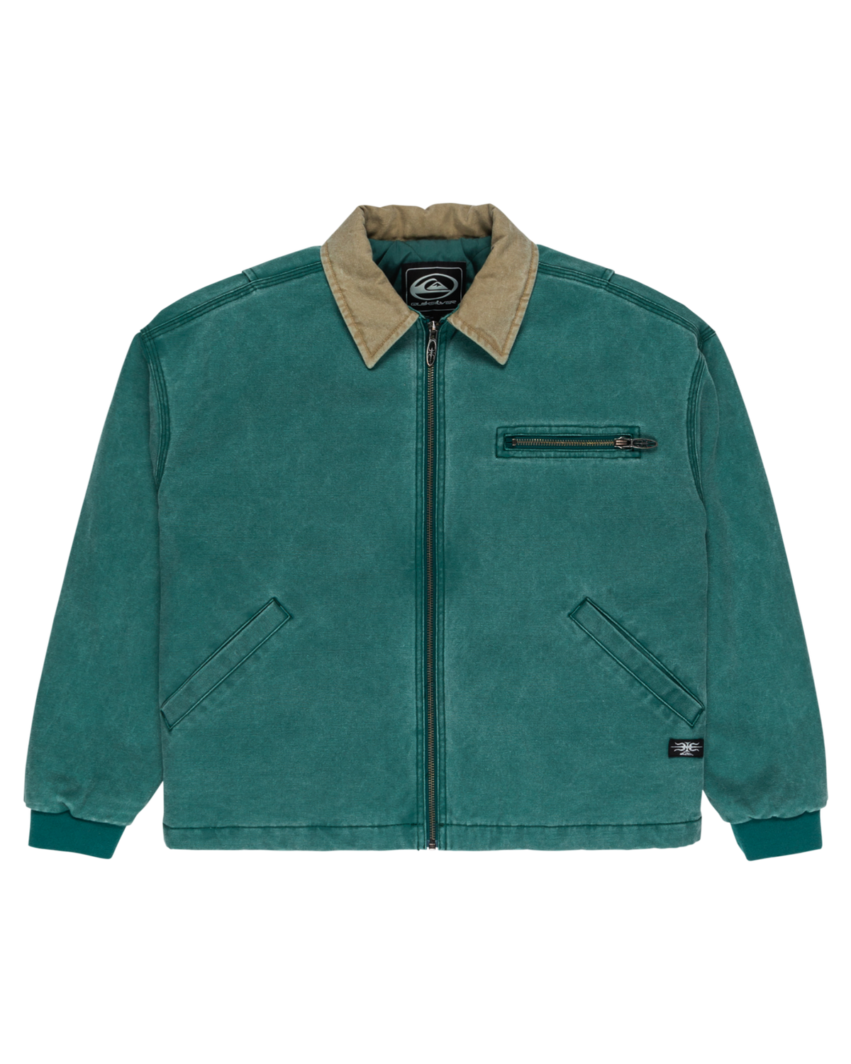 The Quiksilver  Womens Sand Jacket in Botanical Garden