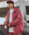 Red Castle Jacket in Oxblood Red