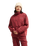 The Quiksilver Womens Red Castle Jacket in Oxblood Red