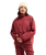 The Quiksilver Womens Red Castle Jacket in Oxblood Red