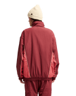 The Quiksilver Womens Red Castle Jacket in Oxblood Red