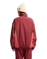 The Quiksilver Womens Red Castle Jacket in Oxblood Red
