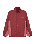 The Quiksilver Womens Red Castle Jacket in Oxblood Red