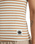 Riza Striped Vest in Tobacco Rize Stripe