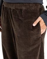 The Quiksilver  Womens Payarawa Trousers in Chocolate Brown