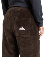The Quiksilver  Womens Payarawa Trousers in Chocolate Brown