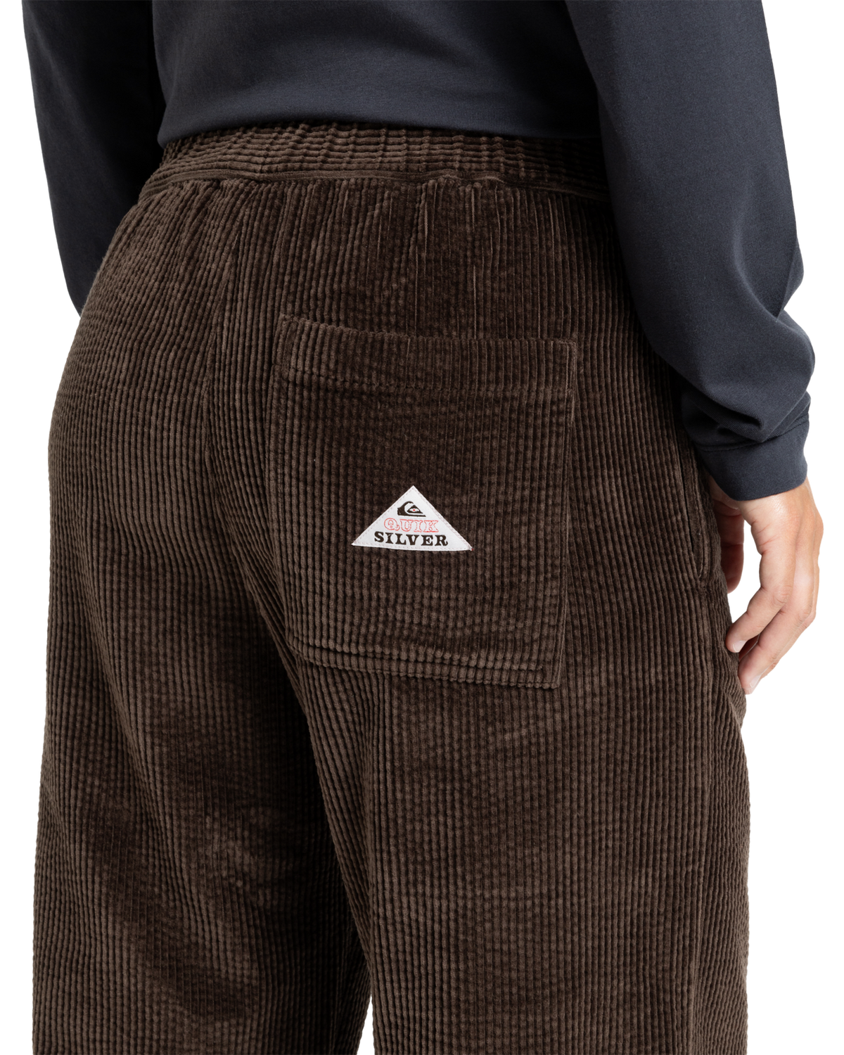 The Quiksilver  Womens Payarawa Trousers in Chocolate Brown
