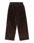 The Quiksilver  Womens Payarawa Trousers in Chocolate Brown