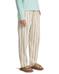 Lomas Woven Trousers in Bone White Lomas Stripe