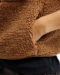 The Quiksilver Womens Cropped Cardigan in Rawhide