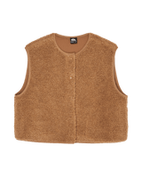 The Quiksilver Womens Cropped Cardigan in Rawhide