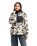 The Quiksilver Womens Renek 1/2 Zip Polar Fleece Jacket in Bone White Spray Can Renek