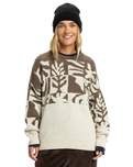 The Quiksilver  Womens Kelso Jumper in Moonstruck