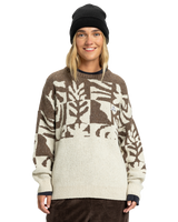 The Quiksilver  Womens Kelso Jumper in Moonstruck