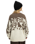 The Quiksilver  Womens Kelso Jumper in Moonstruck