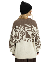 The Quiksilver  Womens Kelso Jumper in Moonstruck